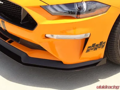 Rally Innovations 3-Piece Front Splitter Ford Mustang | GT 2018-2023 - FO-P8T-FSP-03
