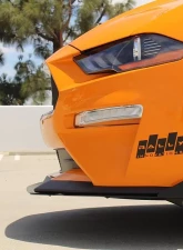 Rally Innovations 3-Piece Front Splitter Ford Mustang | GT 2018-2023                                     - FO-P8T-FSP-03 - Image 3
