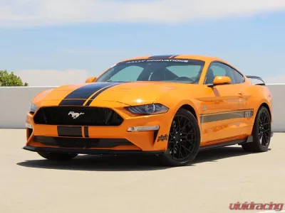 Rally Innovations 3-Piece Front Splitter Ford Mustang | GT 2018-2023 - FO-P8T-FSP-03