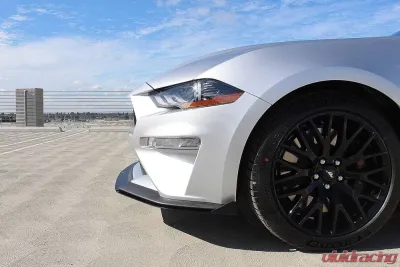 Rally Innovations 3-Piece Front Splitter Ford Mustang | GT 2018-2023 - FO-P8T-FSP-03