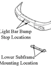 Rally Innovations Rally Light Bar Subaru Forester 2003-2008                                     - SU-SGA-RLB-01 - Image 6