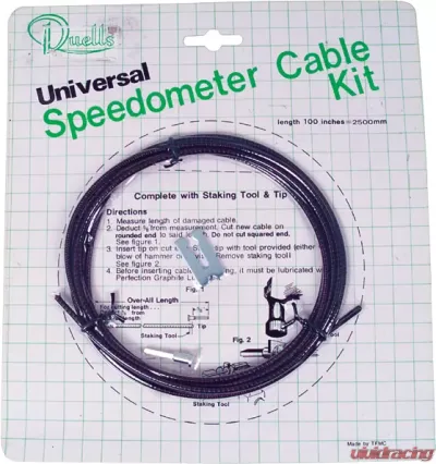 Motion Pro Inner Wire Speedo Cable Kit 01-0107 - 01-0107
