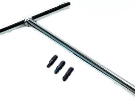 Motion Pro T-Handle Bit Driver W/No. 1 2 3 Jis Cross-Head Bits 08-0557