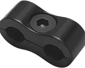 Motion Pro Throttle/Idle Cable Clamp Mp Black 11-0094