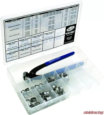 Motion Pro Stepless Clamp Fuel Line Fittings Kit 80/Pc 12-0083 - 12-0083
