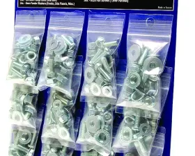 Motion Pro Mini Hardware Kit Zinc Finish 12/Pk 33-1200