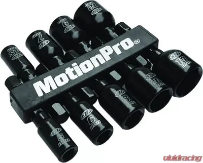 Motion Pro Magnetic Nut Drivers Set (9 Pc) 08-0590 - 08-0590