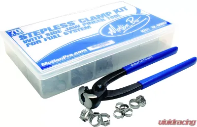 Motion Pro Stepless Clamp Fuel Line Fittings Kit 80/Pc 12-0083 - 12-0083