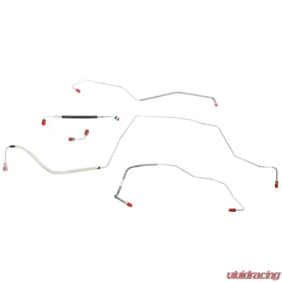 Fine Lines Century Front Brake Line Kit For 99-05 Buick Century w/ 3.1L Engine AWABS and Traction Control Front Brake Line Kit Stainless - AKT0001SS