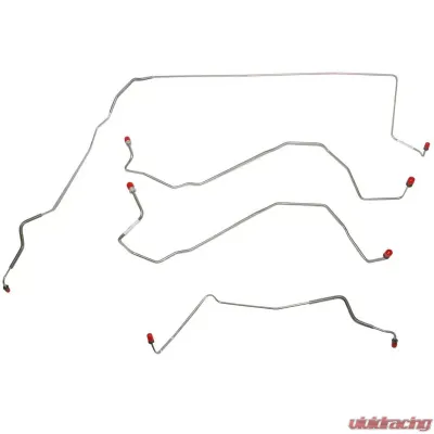 Fine Lines Front Brake Line Kit For 00-03 Aurora LeSabre Bonneville Front Brake Line Kit Stainless - AKT0101SS