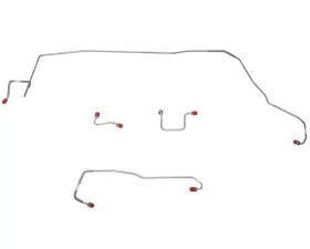 Fine Lines Front Brake Line Kit For 02-07 Aztek Rendezvous w/ 3.4L Engine 4WD and AWABS Front Brake Line Kit Stainless