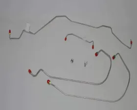 Fine Lines Front Brake Line Kit For 68-70 Buick-GS, Skylark, Chevelle, El-Camino, GTO w/ Power Disc Brake Conversion Stainless