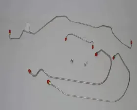 Fine Lines Front Brake Line Kit For 68-70 Pontiac LeMans w/ Power Disc Brake Conversion Stainless