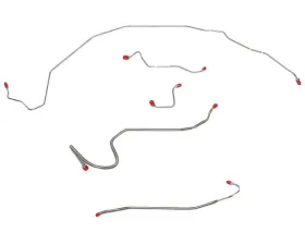 Fine Lines Front Brake Line Kit For 70 Skylark GS Cutlass 442 Lemans GTO Stainless