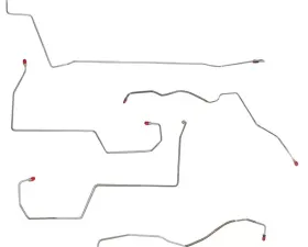 Fine Lines Front Brake Line Kit For 96-99 LeSabre Bonneville 88 Regency Non Traction Control Stainless