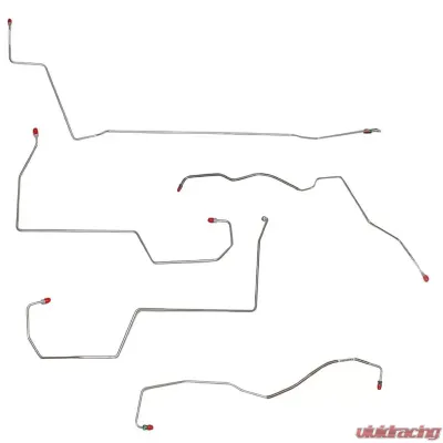 Fine Lines Front Brake Line Kit For 96-99 LeSabre Bonneville 88 Regency Non Traction Control Stainless - AKT9301SS
