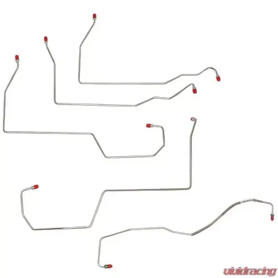 Fine Lines Front Brake Line Kit For 96-99 LeSabre Bonneville 88 Regency w/ Traction Control Front Brake Line Stainless - AKT9302SS