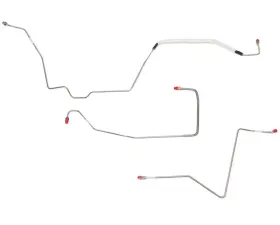 Fine Lines Front Brake Line Kit For 97-98 Buick Regal 3.8L w/ ABS and Traction Control Stainless