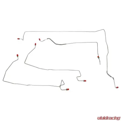 Fine Lines Front Brake Line Kit For 97 Aurora Traction Control Stainless - AKT9703SS