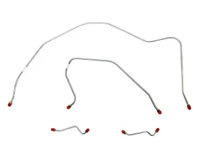 Fine Lines Front Brake Line Kit For 56-57 Bel Air Standard Brakes Steel