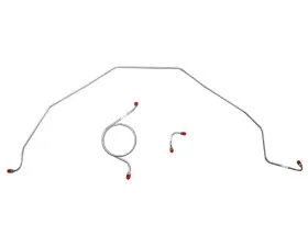 Fine Lines Front Brake Line Kit For 65 Bel Air Impala Power Brakes Steel