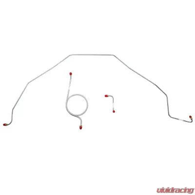 Fine Lines Front Brake Line Kit For 66 Bel Air Impala Standard Brakes Stainless - BKT6601SS