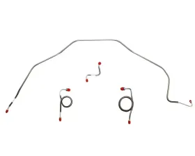 Fine Lines Front Brake Line Kit For 69 Bel Air Impala Power Drum Brakes Non Super Sport Steel