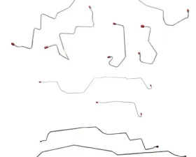 Fine Lines Complete Brake Line & Hose Kit For 02-04 F-150 Heritage 4WD Ext or Crew Cab/Short Bed 4WD Disc Brakes Stainless