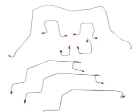 Fine Lines Complete Brake Line & Hose Kit For 01-02 Ram 2500 4WD Automatic Trans 4WD Disc Ext Cab/Short Bed Stainless