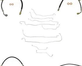 Fine Lines Complete Brake Line & Hose Kit For 03-07 Hummer H2 Stainless