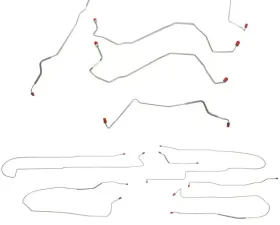 Fine Lines Complete Brake Line Kit For 00-03 LeSabre Aurora Bonneville Complete Steel