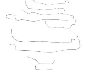 Fine Lines Complete Brake Line Kit For 03-07 Hummer H2 Complete Stainless