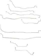 Fine Lines Complete Brake Line Kit For 03-07 Hummer H2 Complete Stainless                                     - CBK0003SS - Image 2