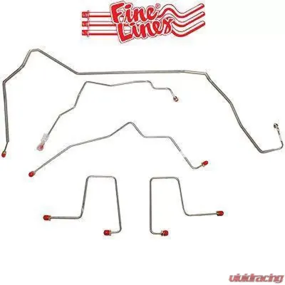 Fine Lines Complete Brake Line Kit For 98-99 Blazer Jimmy Bravada 4WD and 4-Door Complete Steel - CBK0013OM