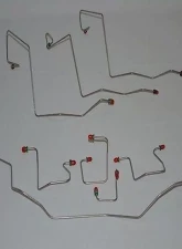 Fine Lines Complete Brake Line Kit For 98-01 Dodge Ram 1500 4WD AWABS Ext Cab/Short Bed Complete Steel                                     - CBK0014OM - Image 2