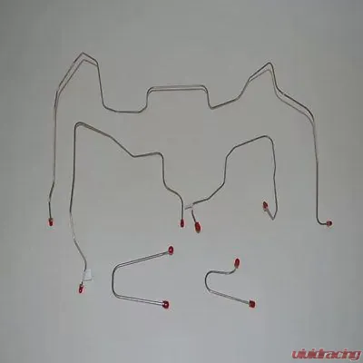 Fine Lines Complete Brake Line Kit For 95-00 C2500/C3500 Reg Cab/Long Bed Complete Stainless - CBK0015SS