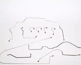 Fine Lines Complete Brake Line Kit For 97-98 Jeep Grand Cherokee Complete Steel