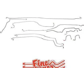 Fine Lines Complete Brake Line Kit For 03-04 GM 1500 Truck 4WD Ext/Crew Cab/Short Bed Complete Stainless