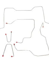 Fine Lines Complete Brake Line Kit For 95-00 Chevrolet/GMC K2500/K3500 Reg Cab/Long Bed Complete Steel                                     - CBK0028OM - Image 2