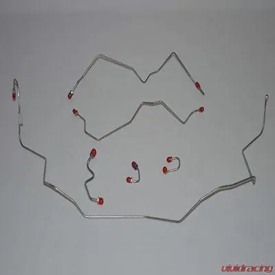 Fine Lines Complete Brake Line Kit For 95-97 Dodge Ram 1500 4WD RWABS Reg Cab/Long Bed Complete Stainless - CBK0036SS