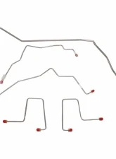 Fine Lines Complete Brake Line Kit For 00-05 GM S-Series Truck 4WD Ext Cab w/ ZR2 Package Complete Steel                                     - CBK0039OM - Image 2