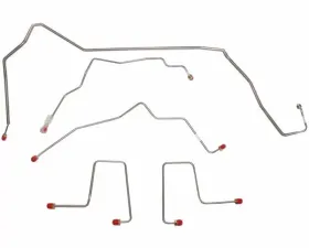 Fine Lines Complete Brake Line Kit For 00-05 GM S-Series Truck 4WD Ext Cab w/ ZR2 Package Complete Stainless