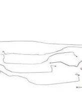 Fine Lines Complete Brake Line Kit For 05-07 Chevrolet/GMC 1500 4WD Ext Cab/Short Bed or Crew Cab/Short Bed Complete Steel                                     - CBK0043OM - Image 2