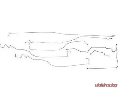 Fine Lines Complete Brake Line Kit For 05-07 Chevrolet/GMC 1500 4WD Ext Cab/Short Bed or Crew Cab/Short Bed Complete Steel - CBK0043OM
