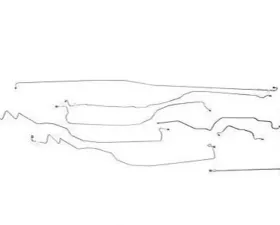 Fine Lines Complete Brake Line Kit For 05-07 Chevrolet/GMC 1500 4WD Ext Cab/Short Bed or Crew Cab/Short Bed Complete Stainless