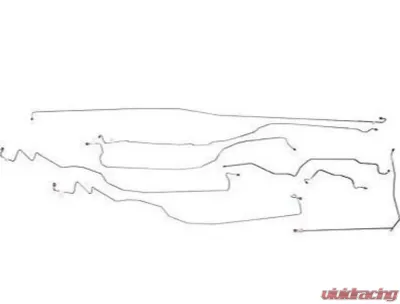 Fine Lines Complete Brake Line Kit For 05-07 Chevrolet/GMC 1500 4WD Ext Cab/Short Bed or Crew Cab/Short Bed Complete Stainless - CBK0043SS