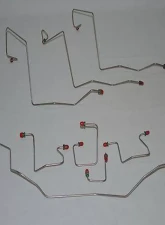 Fine Lines Complete Brake Line Kit For 01-02 Dodge Ram 3500 4WD AWABS Ext Cab/Long Bed Disc Complete Stainless                                     - CBK0051SS - Image 2