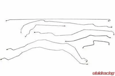 Fine Lines Complete Brake Line Kit For 01-07 GM 3500 Crew Cab/Long Bed Dually Complete Steel - CBK0065OM