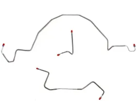 Fine Lines Complete Brake Line Kit For 98-01 Ford Ranger 2WD RWABS Reg Cab/Short Bed Complete Steel