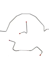 Fine Lines Complete Brake Line Kit For 98-01 Ford Ranger 2WD RWABS Reg Cab/Short Bed Complete Steel                                     - CBK0068OM - Image 2